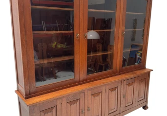 Arts & Crafts Library Bookcase by Willem Penaat for De Woning Amsterdam, 1904